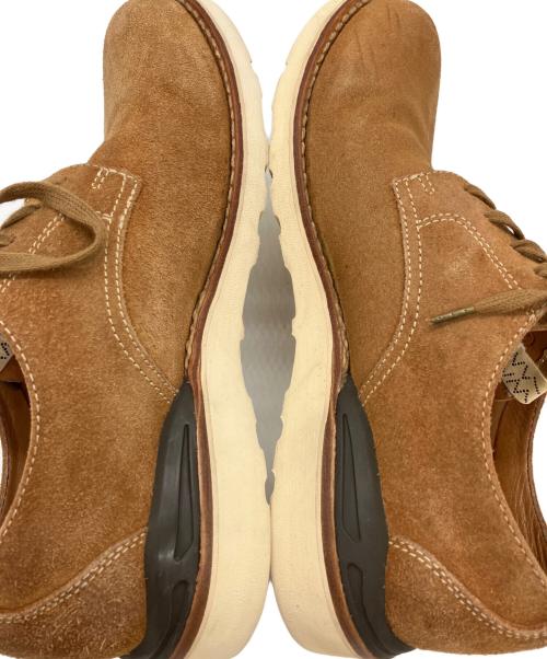 VISVIM（ビズビム）VISVIM (ビズビム) VIRGIL PLAIN TOE FOLK ブラウン サイズ:9.5の古着・服飾アイテム