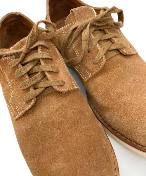 VISVIM（ビズビム）VISVIM (ビズビム) VIRGIL PLAIN TOE FOLK ブラウン サイズ:9.5の古着・服飾アイテム