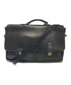 COACHコーチ）の古着「2WAYブリーフケース」｜ブラック