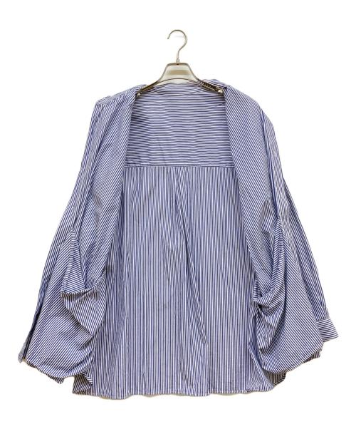 FreshService（フレッシュサービス）FreshService (フレッシュサービス) CORPORATE UNIFORM L S SHIRT ブルー サイズ:Lの古着・服飾アイテム