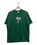 NIKE×stussyナイキ×ステューシー）の古着「NRG SS INTERNATIONAL TEE」｜グリーン
