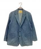 seven by sevenセブンバイセブン）の古着「geometric tailored」｜インディゴ