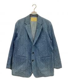 seven by seven（セブンバイセブン）の古着「geometric tailored」｜インディゴ