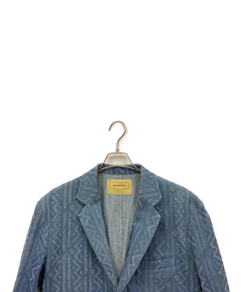 seven by seven（セブンバイセブン）seven by seven (セブンバイセブン) geometric tailored インディゴ サイズ:Mの古着・服飾アイテム