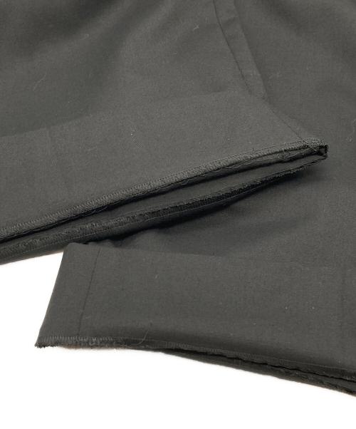 icB（アイシービー）icB (アイシービー) TWブロード ワイドストレートパンツ ブラック サイズ:4の古着・服飾アイテム