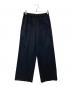 icB（アイシービー）の古着「TWブロード ワイドストレートパンツ」｜ブラック