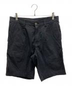 OVYオヴィー）の古着「Sunny Dry Cotton Safari Shorts」｜ブラック