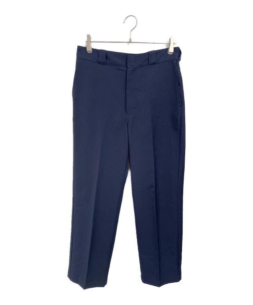 Dickies（ディッキーズ）Dickies (ディッキーズ) JOURNAL STANDARD relume (ジャーナルスタンダード レリューム) ワイドスラックス ネイビー サイズ:Mの古着・服飾アイテム