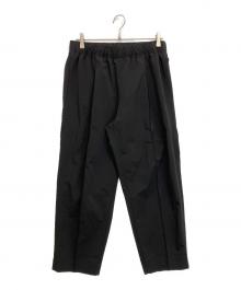 UNITED ARROWS & SONS（ユナイテッドアローズ アンド サンズ）の古着「LT/DC CR 1P PANTS/パンツ」｜ブラック