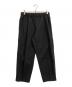 UNITED ARROWS & SONS（ユナイテッドアローズ アンド サンズ）の古着「LT/DC CR 1P PANTS/パンツ」｜ブラック