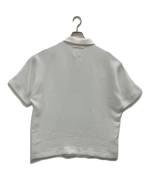 UNITED ARROWS & SONS（ユナイテッドアローズ アンド サンズ）UNITED ARROWS & SONS (ユナイテッドアローズ アンド サンズ) Ⅰ D/SSL PL SHIRT/ポロシャツ ホワイト サイズ:Ｍの古着・服飾アイテム