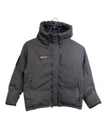 GRIP SWANY（グリップスワニー）の古着「FIREPROOF DOWN JKT 5.0  ファイヤープルーフ ダウン ジャケット スポーツ　アウトドア」｜ブラック