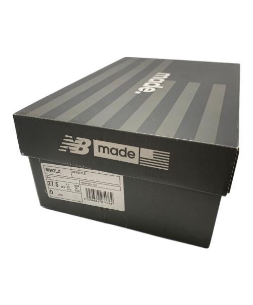 NEW BALANCE（ニューバランス）NEW BALANCE (ニューバランス) M992LX キャメル サイズ:27.5cmの古着・服飾アイテム