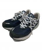 NEW BALANCEニューバランス）の古着「M990NV6」｜ネイビー