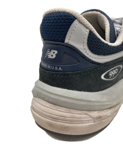 NEW BALANCE（ニューバランス）NEW BALANCE (ニューバランス) M990NV6 ネイビー サイズ:27.5の古着・服飾アイテム