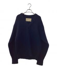 AVIREX 7522（アヴィレックス）の古着「COMMAND KNIT」｜ネイビー