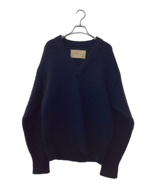 AVIREX 7522（アヴィレックス）AVIREX 7522 (アヴィレックス) COMMAND KNIT ネイビー サイズ:Lの古着・服飾アイテム