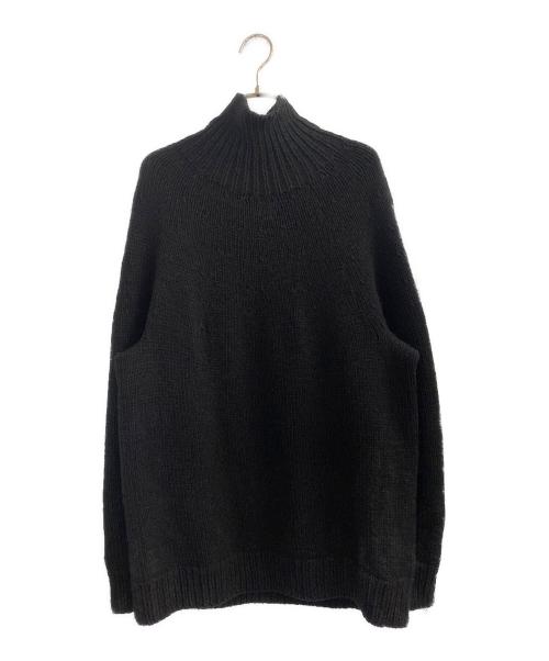 COMOLI（コモリ）COMOLI (コモリ) 23AW ヤク和紙ハンドタートルネックニット ブラック サイズ:Freeの古着・服飾アイテム
