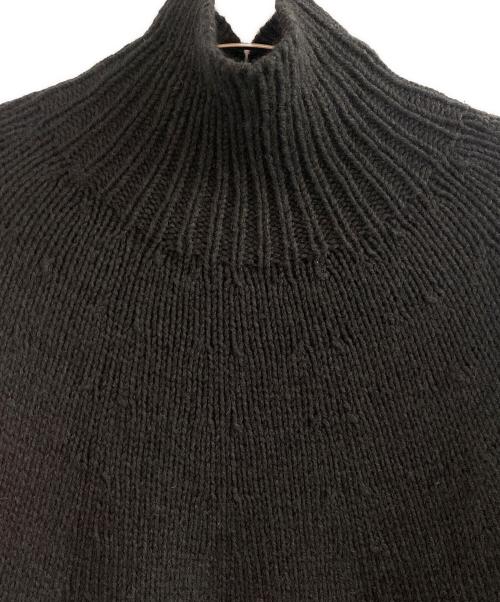 COMOLI（コモリ）COMOLI (コモリ) 23AW ヤク和紙ハンドタートルネックニット ブラック サイズ:Freeの古着・服飾アイテム