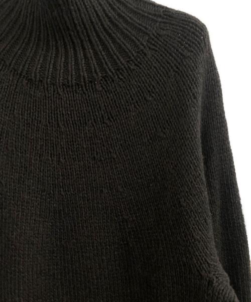 COMOLI（コモリ）COMOLI (コモリ) 23AW ヤク和紙ハンドタートルネックニット ブラック サイズ:Freeの古着・服飾アイテム
