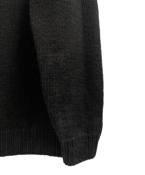 COMOLI（コモリ）COMOLI (コモリ) 23AW ヤク和紙ハンドタートルネックニット ブラック サイズ:Freeの古着・服飾アイテム