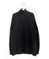 COMOLI (コモリ) 23AW ヤク和紙ハンドタートルネックニット ブラック サイズ:Free：45000円