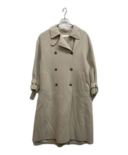 Mystrada（マイストラーダ）Mystrada (マイストラーダ) Mystrada スタンドカラーコート ライトグリーン サイズ:38の古着・服飾アイテム