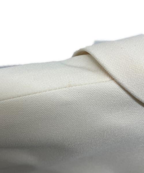 CADUNE（カデュネ）CADUNE (カデュネ) ダブルカラージャケット ホワイト サイズ:38の古着・服飾アイテム