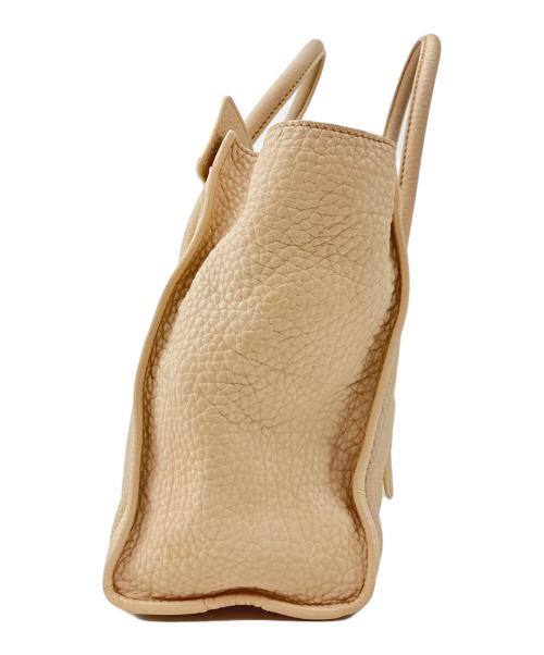 CELINE（セリーヌ）CELINE (セリーヌ) ラゲージマイクロショッパー ベージュの古着・服飾アイテム