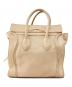 CELINE (セリーヌ) ラゲージマイクロショッパー ベージュ：32000円