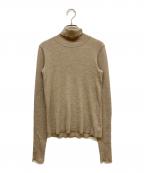 Plageプラージュ）の古着「wool jersey タートル」｜ベージュ