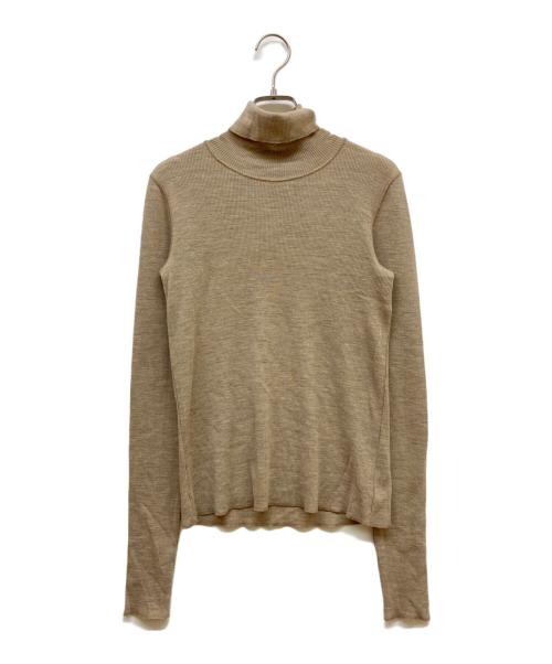 Plage（プラージュ）Plage (プラージュ) wool jersey タートル ベージュ サイズ:SIZE Freeの古着・服飾アイテム