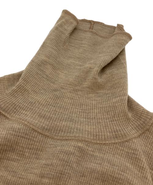 Plage（プラージュ）Plage (プラージュ) wool jersey タートル ベージュ サイズ:SIZE Freeの古着・服飾アイテム