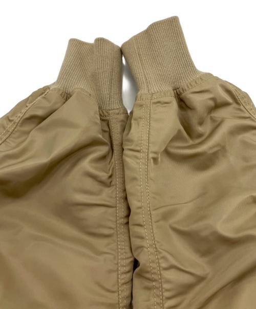 JOURNAL STANDARD（ジャーナルスタンダード）JOURNAL STANDARD (ジャーナルスタンダード) LIGHT MA1 ベージュ サイズ:36の古着・服飾アイテム
