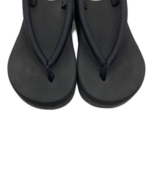 bunta（ブンタ）bunta (ブンタ) WARAJI SANDAL ブラック サイズ:23の古着・服飾アイテム