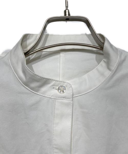 cygne（シーニュ）cygne (シーニュ) ペプラムブラウス ホワイト サイズ:記載なしの古着・服飾アイテム