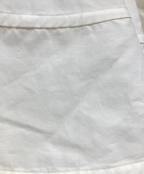 cygne（シーニュ）cygne (シーニュ) ペプラムブラウス ホワイト サイズ:記載なしの古着・服飾アイテム