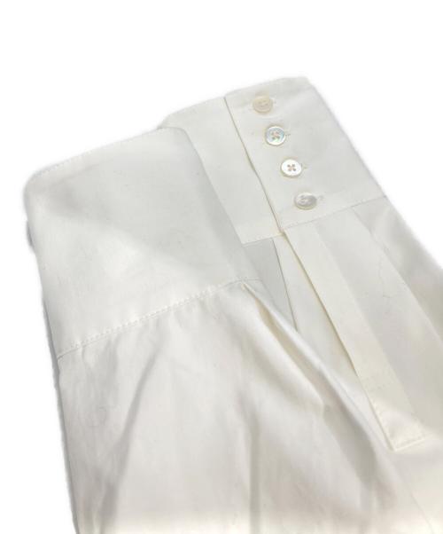 cygne（シーニュ）cygne (シーニュ) ペプラムブラウス ホワイト サイズ:記載なしの古着・服飾アイテム