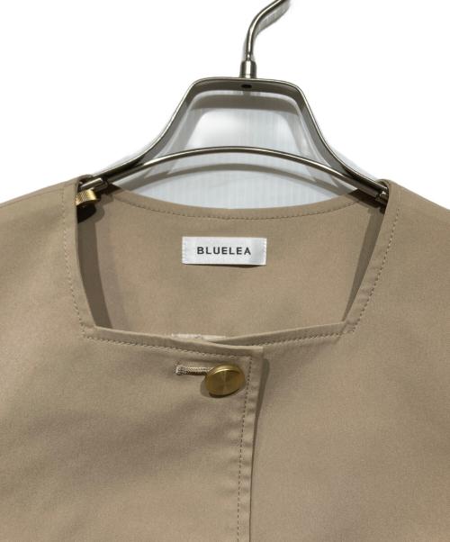 Bluelea（ブルレア）Bluelea (ブルレア) ペプラムジレ ベージュ サイズ:Freeの古着・服飾アイテム