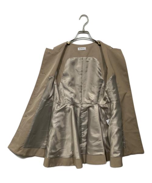 Bluelea（ブルレア）Bluelea (ブルレア) ペプラムジレ ベージュ サイズ:Freeの古着・服飾アイテム