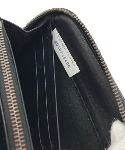 BOTTEGA VENETA（ボッテガベネタ）BOTTEGA VENETA (ボッテガベネタ) ラウンドジップウォレット ブラックの古着・服飾アイテム