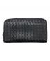 BOTTEGA VENETA (ボッテガベネタ) ラウンドジップウォレット ブラック：15000円