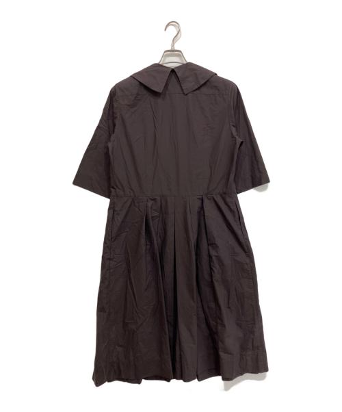 MARGARET HOWELL（マーガレットハウエル）MARGARET HOWELL (マーガレットハウエル) ORGANIC COTTON SILKワンピース ブラック サイズ:1の古着・服飾アイテム
