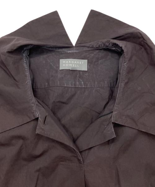 MARGARET HOWELL（マーガレットハウエル）MARGARET HOWELL (マーガレットハウエル) ORGANIC COTTON SILKワンピース ブラック サイズ:1の古着・服飾アイテム