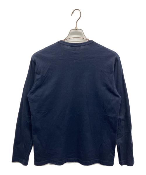 COMME des GARCONS HOMME（コムデギャルソン オム）COMME des GARCONS HOMME (コムデギャルソン オム) ロングスリーブカットソー ネイビー サイズ:Mの古着・服飾アイテム