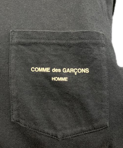 COMME des GARCONS HOMME（コムデギャルソン オム）COMME des GARCONS HOMME (コムデギャルソン オム) ロングスリーブカットソー ネイビー サイズ:Mの古着・服飾アイテム