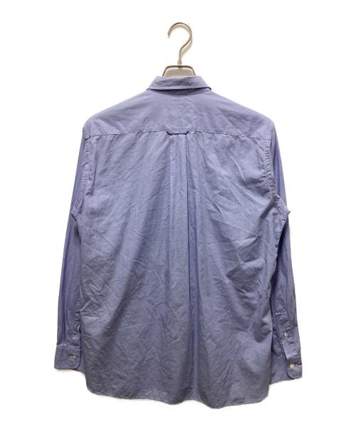COMME des GARCONS JUNYA WATANABE MAN（コム デ ギャルソン ジュンヤ ワタナベ マン）COMME des GARCONS JUNYA WATANABE MAN (コム デ ギャルソン ジュンヤ ワタナベ マン) パッチワークシャツ ブルー サイズ:Mの古着・服飾アイテム