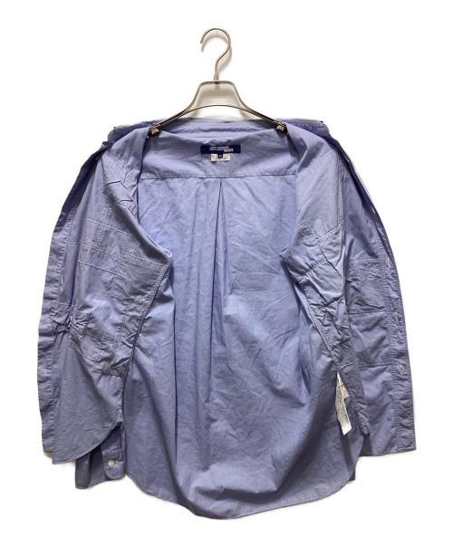 COMME des GARCONS JUNYA WATANABE MAN（コム デ ギャルソン ジュンヤ ワタナベ マン）COMME des GARCONS JUNYA WATANABE MAN (コム デ ギャルソン ジュンヤ ワタナベ マン) パッチワークシャツ ブルー サイズ:Mの古着・服飾アイテム