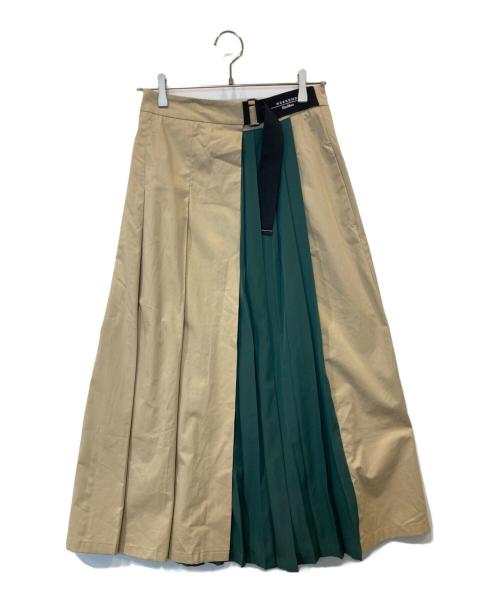 WEEKEND Max Mara（ウィークエンド マックスマーラ）WEEKEND Max Mara (ウィークエンド マックスマーラ) スカート ベージュ サイズ:36の古着・服飾アイテム