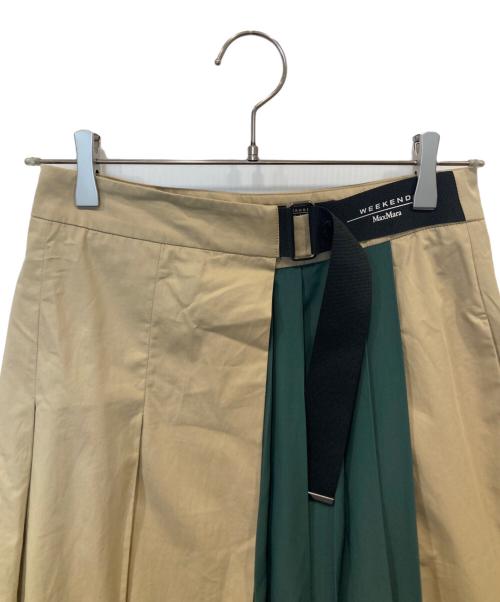 WEEKEND Max Mara（ウィークエンド マックスマーラ）WEEKEND Max Mara (ウィークエンド マックスマーラ) スカート ベージュ サイズ:36の古着・服飾アイテム